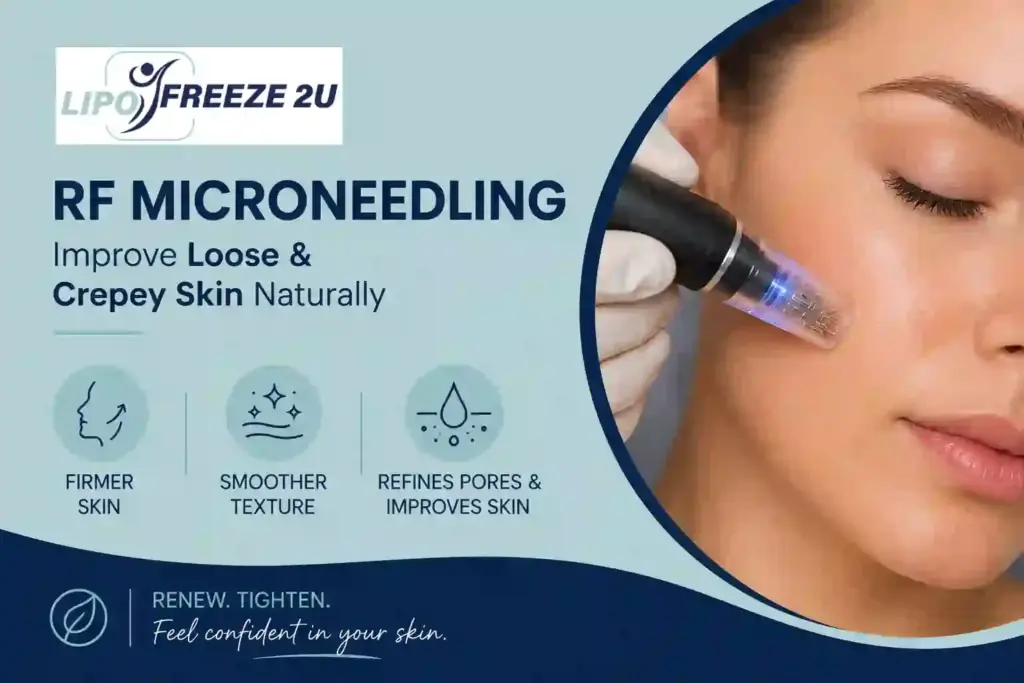 Can RF Microneedling Help Improve Loose and Crepey Skin Weymouth?